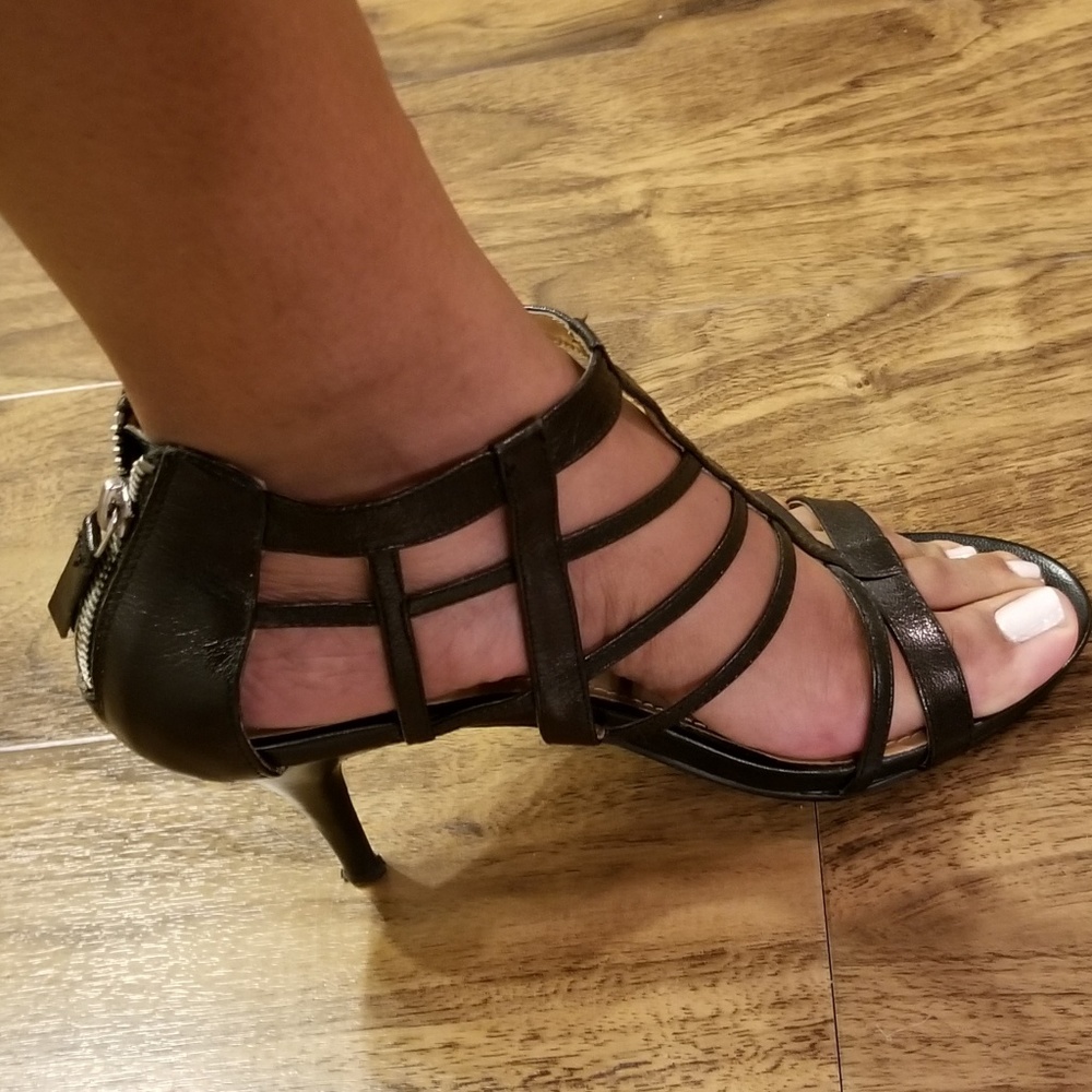 Nine West  strappy heels